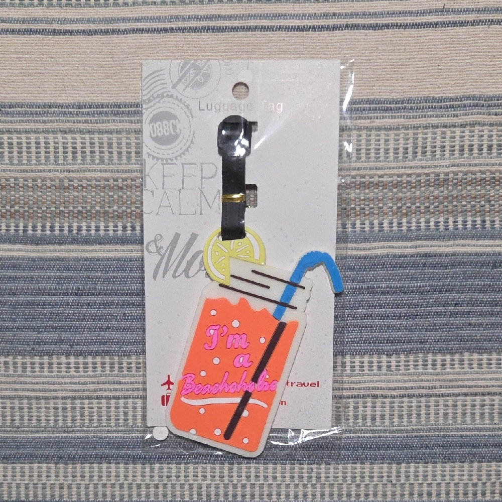 Beachholic Luggage Tag